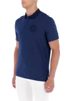 polo marškinėliai | regular fit Armani Exchange tamsiai mėlyna